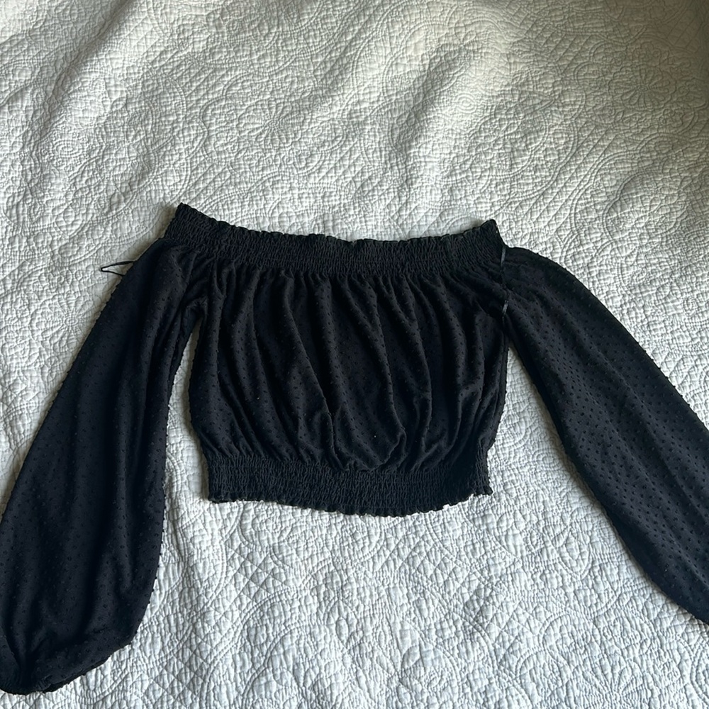 Off the shoulder blouse